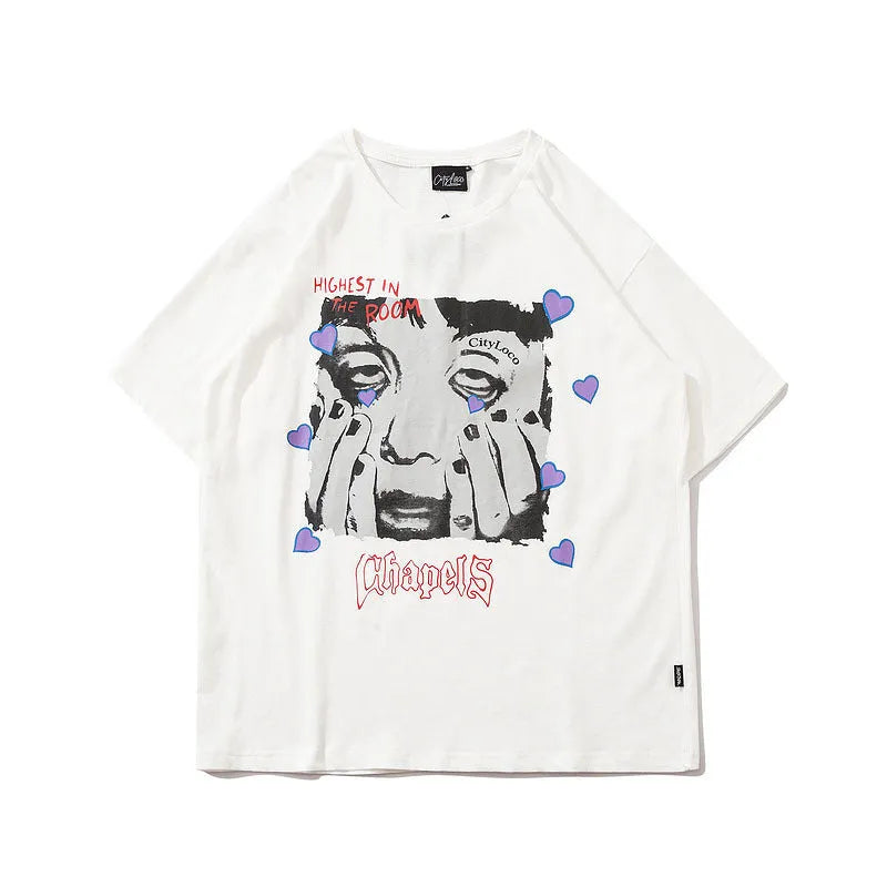 Harajuku High Street Fashion Brand Half-Sleeved Shirt - Bellarte Enchanté Harajuku High Street Fashion Brand Half-Sleeved Shirt